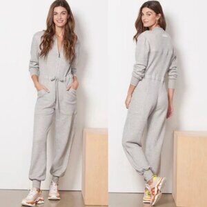 Rivet Utility Maven French Terry gray jumper jumpsuit gray 26335